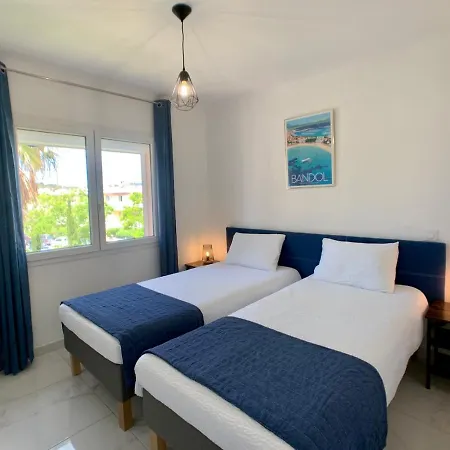 アパート Appartement Plage Bonnegrace A Sanary シス・フール・レ・プラージュ