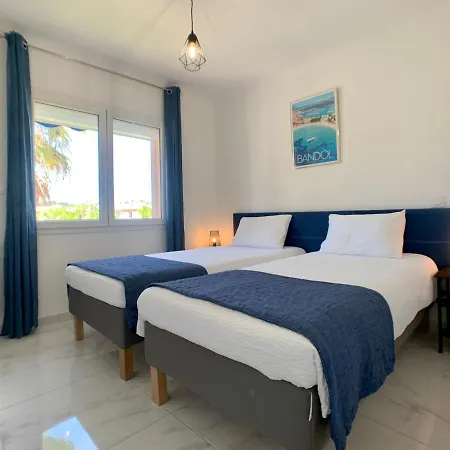 アパート Appartement Plage Bonnegrace A Sanary シス・フール・レ・プラージュ
